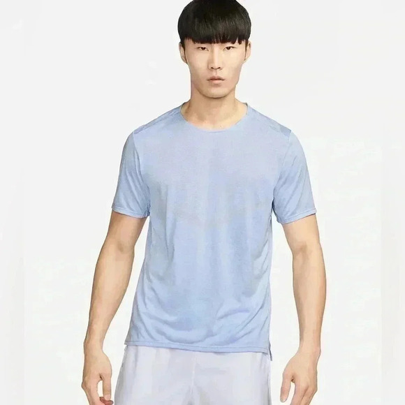 [L]Nike Rise 365 Men's Dri-FIT Short-Sleeve Running  Top - Picture 1 of 8